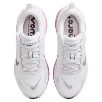 Women's Vomero Plus Road Running Shoes White and Metallic Silver, Nike, Tennis Express, HV8154-110H26-3