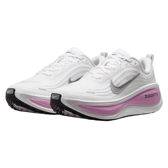 Women's Vomero Plus Road Running Shoes White and Metallic Silver, Nike, White/Metallic Silver, Tennis Express, HV8154-110H26-WHITE-METALLIC-SILVER-1