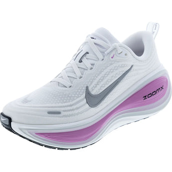 Women's Vomero Plus Road Running Shoes White and Metallic Silver, Nike, White/Metallic Silver, Tennis Express, HV8154-110H26-WHITE-METALLIC-SILVER-2