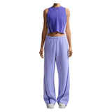 Women's Court Dri-FIT Advantage Mid-Rise Tennis Pant Purple Pulse and Black, Nike, Tennis Express, IB0782-580H26-4