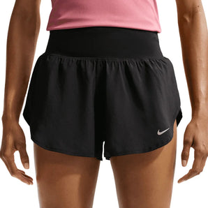 Women's Dri-FIT Tempo Flow Mid-Rise Running Shorts, Nike, 010 Black, Tennis Express, IB7849-BH26-010-BLACK-1