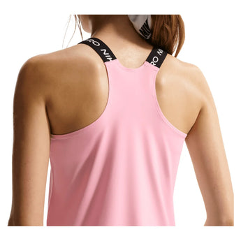 Girls' Pro Dri-Fit Tennis Tank Medium Soft Pink and Black, Nike, Tennis Express, IF1747-690H26-7
