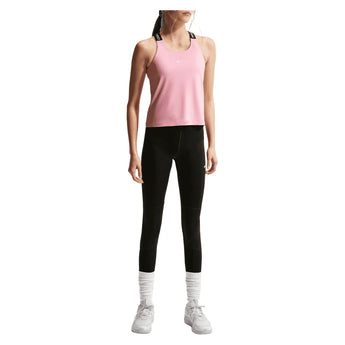 Girls' Pro Dri-Fit Tennis Tank Medium Soft Pink and Black, Nike, Tennis Express, IF1747-690H26-9