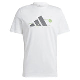 Men's Play Graphic Tennis Top White-Apparel-Adidas-II5905-F23-1-Tennis Express
