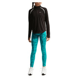 Girls' Dri-FIT Tempo Long-Sleeve Half-Zip Training Top Black and White, Nike, Tennis Express, IM3661-010BH26-3