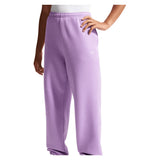 Girls' Sportswear Studio Fleece Loose Pants Violet Star and White, Nike, Violet Star/White, Tennis Express, IM4905-589H26-VIOLET-STAR-WHITE-1