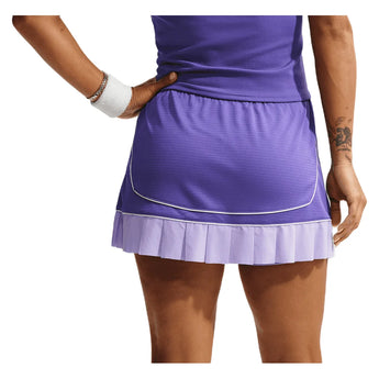 Women's Court Dri-FIT Advantage High-Rise Tennis Skort Dark Iris and Purple Pulse, Nike, Tennis Express, IM9404-579H26-1