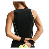 Women's Court Dri-FIT Advantage Novelty Tennis Tank Black and White, Nike, Tennis Express, IM9409-010B-1