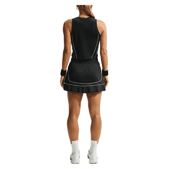 Women's Court Dri-FIT Advantage Novelty Tennis Tank Black and White, Nike, Tennis Express, IM9409-010B-3