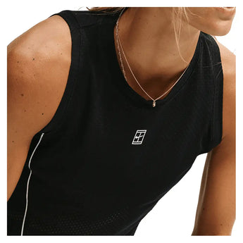 Women's Court Dri-FIT Advantage Novelty Tennis Tank Black and White,Apparel,Nike,,,Tennis Express,IM9409-010B-6