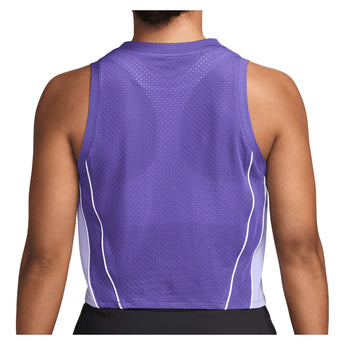 Women's Court Dri-FIT Advantage Novelty Tennis Tank Dark Iris and White, Nike, Tennis Express, IM9409-579H26-1