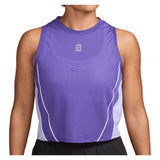 Women's Court Dri-FIT Advantage Novelty Tennis Tank Dark Iris and White, Nike, Dark Iris/White, Tennis Express, IM9409-579H26-DARK-IRIS-WHITE-1