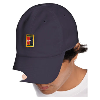 Unisex Club Court Logo Unstructured Tennis Cap, Nike, 525 Purple Dynasty, Tennis Express, IQ1321-H26-525-PURPLE-DYNASTY-1