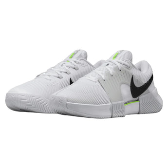 Men's Zoom GP Challenge 1.5 Tennis Shoes White and Black, Nike, White/Black, Tennis Express, IQ5180-100BH26-WHITE-BLACK-1
