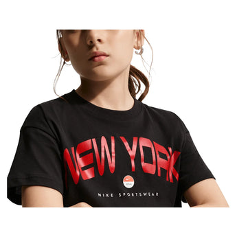 Girls' New York Sportswear Tennis Tee Black, Nike, Tennis Express, IQ5271-010H26-4