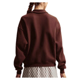 Women's Court Collection Long Sleeve Fleece Tennis Top, Nike, Tennis Express, IU3253-H26-2