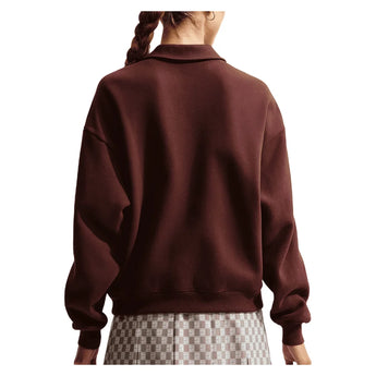 Women's Court Collection Long Sleeve Fleece Tennis Top, Nike, Tennis Express, IU3253-H26-2