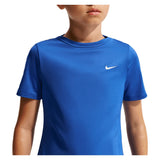 Girls' Dash Dri-FIT Short-Sleeve Training Top, Nike, 480 Game Royal/White, Tennis Express, IU3746-BF26-480-GAME-ROYAL-WHITE-1