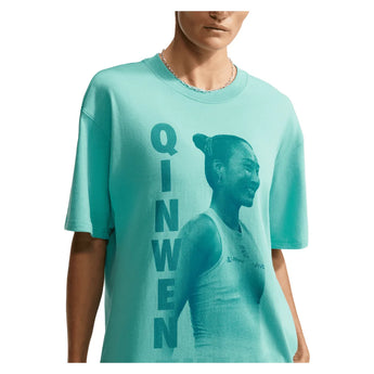 Women's Qinwen Zheng Court Dri-FIT Tennis T-Shirt, Nike, 356 Mint, Tennis Express, IX5735-H26-356-MINT-1