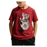 Juniors' Sportswear T-Shirt, Nike, 608 Tough Red, Tennis Express, IX5741-H26-608-TOUGH-RED-1