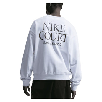 Men's Court Collection French Terry Long Sleeve Tennis Crew, Nike, Tennis Express, IX8517-H26-1