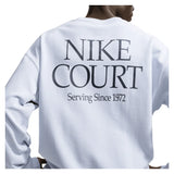 Men's Court Collection French Terry Long Sleeve Tennis Crew, Nike, Tennis Express, IX8517-H26-6