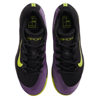 Men's Zoom Vapor 12 Tennis Shoes Black and Lemon Venom, Nike, Tennis Express, JA6918-001H26-1