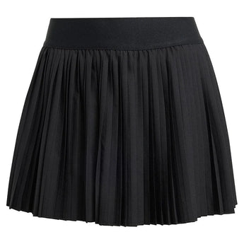 Women's Club Pleat Tennis Skort Black-Apparel-Adidas-JD6117-S25-Tennis Express
