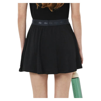 Women's Essentials Tennis Training Skirt Black, Lacoste, Tennis Express, JF0218-C31BF26-2