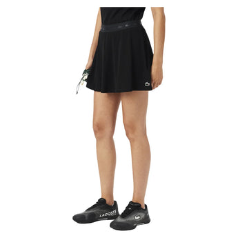 Women's Essentials Tennis Training Skirt Black, Lacoste, Tennis Express, JF0218-C31BF26-7