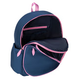 Jr. Love Tennis Backpack Navy and Pink, Ame and Lulu, Tennis Express, JLTBP440-B-2