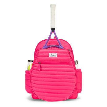 Junior Love Tennis Backpack Bubble Gum Puffer,Bags,Ame and Lulu,Pink,One Size,Tennis Express,JLVTBP-BGP