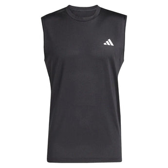 Men's Club Tennis Tank Black-Apparel-Adidas-JN7089-S25-1-Tennis Express