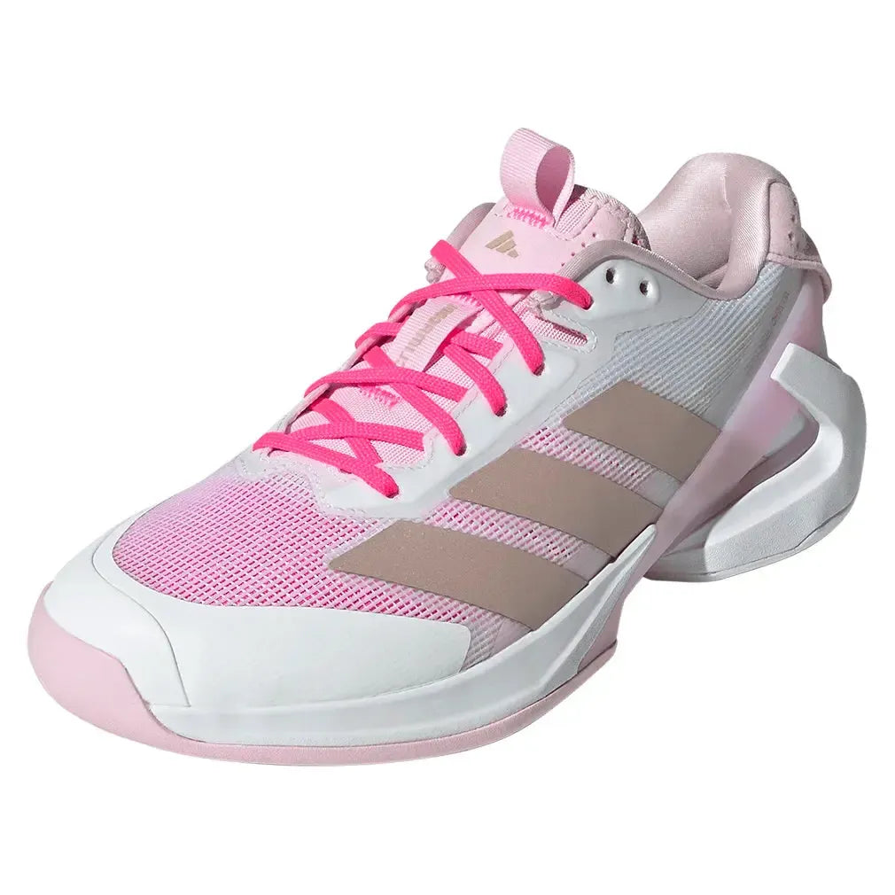 Women's adizero Ubersonic 5 Tennis Shoes Footwear White and Ash