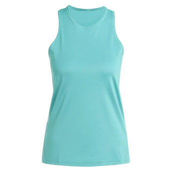 Women's Club Tennis Tank Powder Teal-Apparel-Adidas-JV7811_1-Tennis Express