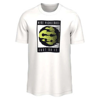 Men's Asbury Short Sleeve Pickleball Crew Tee, Nike, 100 White, Tennis Express, JW7556-H26-100-WHITE-1