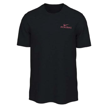 Men's Asbury 2 Short Sleeve Pickleball Crew Tee, Nike, 010 Black, Tennis Express, JW7557-H26-010-BLACK-1