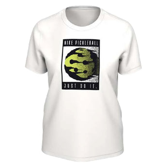 Women's Asbury Short Sleeve Pickleball Crew Tee, Nike, White, Tennis Express, JW7559-100H26-WHITE-1