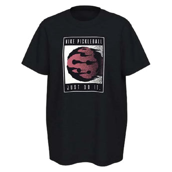 Juniors Sportswear Asbury Short Sleeve Pickleball Crew, Nike, 010 Black, Tennis Express, JW7562-H26-010-BLACK-1