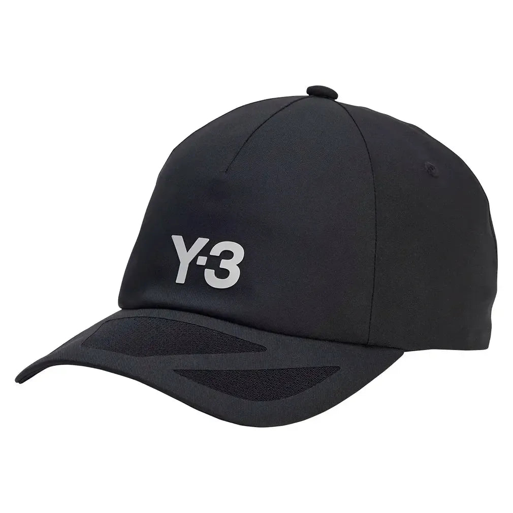adidas Y-3 CLIMACOOL Tennis Cap Black and Orbit Grey
