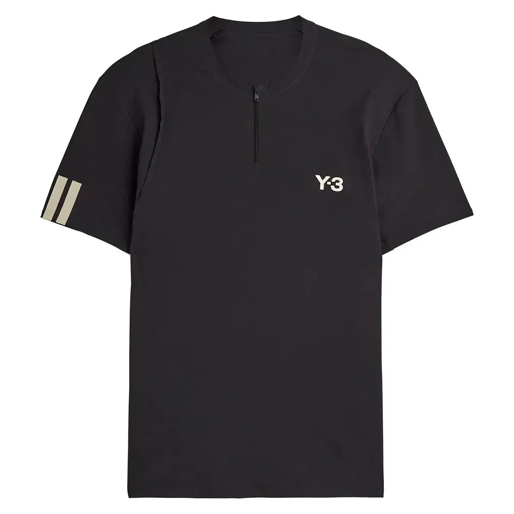 Men`s Y-3 Zip Tennis Top Black – Tennis Express Men`s Y-3 Zip Tennis Top Black – Tennis Express