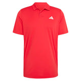 Men's Club Tennis Polo Pure Ruby-Apparel-Adidas-KB9713-S26-1-Tennis Express