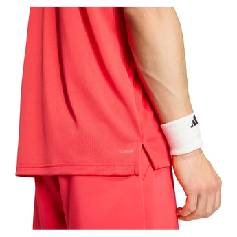 Men's Club Tennis Polo Pure Ruby-Apparel-Adidas-KB9713-S26-7-Tennis Express