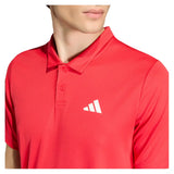 Men's Climacool Tennis Polo Pure Ruby-Apparel-Adidas-KB9718-S26-6-Tennis Express