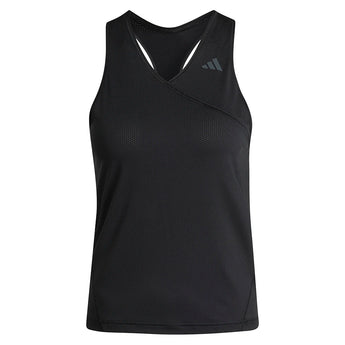 Women's Club V Tennis Tank Black-Apparel-Adidas-KF0968_1-Tennis Express