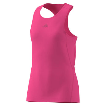 Girls' Club Tennis Tank Lucid Pink-Apparel-Adidas-KF0984-S26-Tennis Express