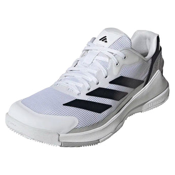 Men's Crazyquick LS Padel Shoes White and Black,Footwear,Adidas,White/Black,7,Tennis Express,KH5924-y