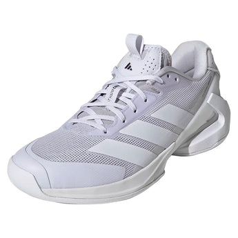 Women's Adizero Ubersonic 5 Tennis Shoes Frozen Purple and White,Footwear,Adidas,Frozen Purple/White,5,Tennis Express,KJ2943-y
