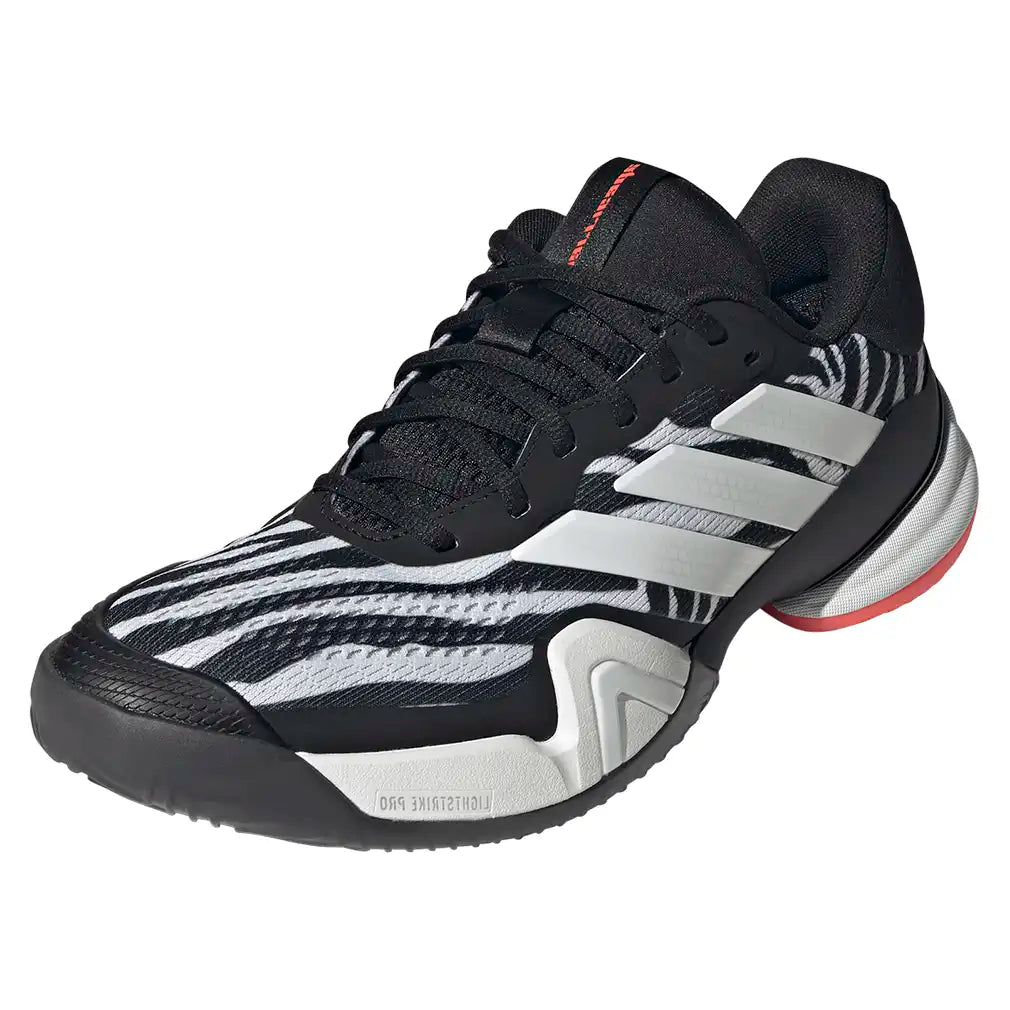 Men's Barricade 14 Tennis Shoes Black and White – Tennis Express