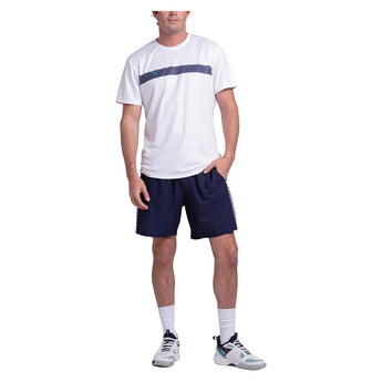 Men's Propel Tennis Top White and Midnight,Apparel,K-Swiss,,,Tennis Express,KMT47-29J122-5
